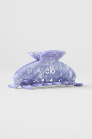 90's Claw Clip - Winter Frost Shell
