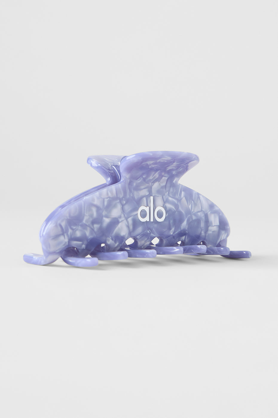 90's Claw Clip - Winter Frost Shell