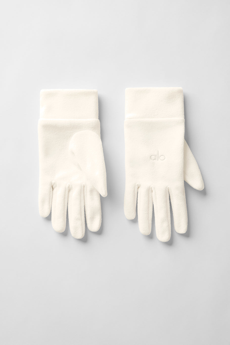 Performance Fleece Glove - Ivory/Ivory
