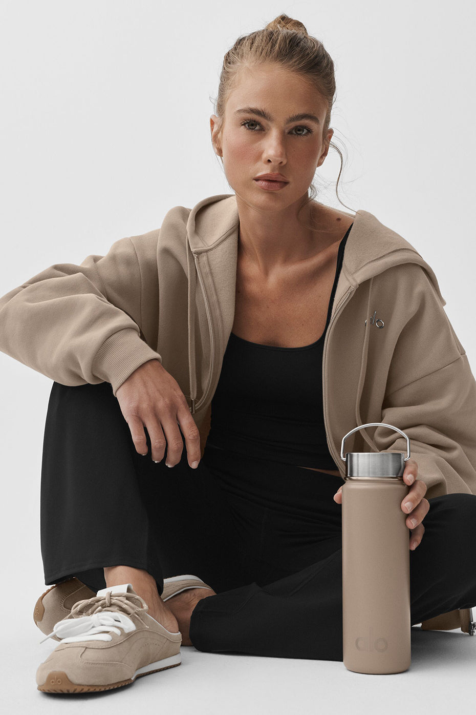 ALO Water Bottle - Gravel - Image 2