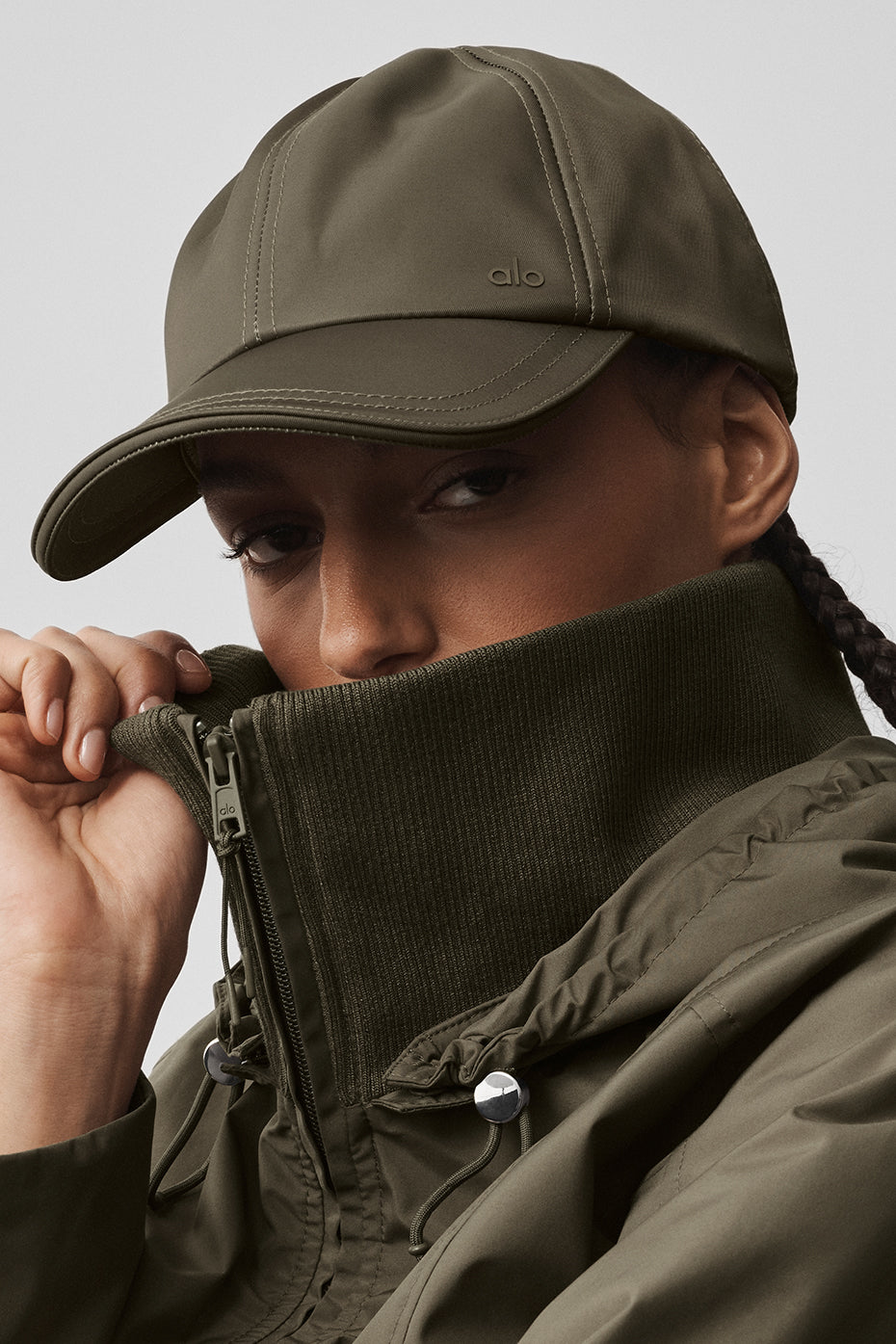 Satin Off-Duty Cap - Olive Tree - Image 2