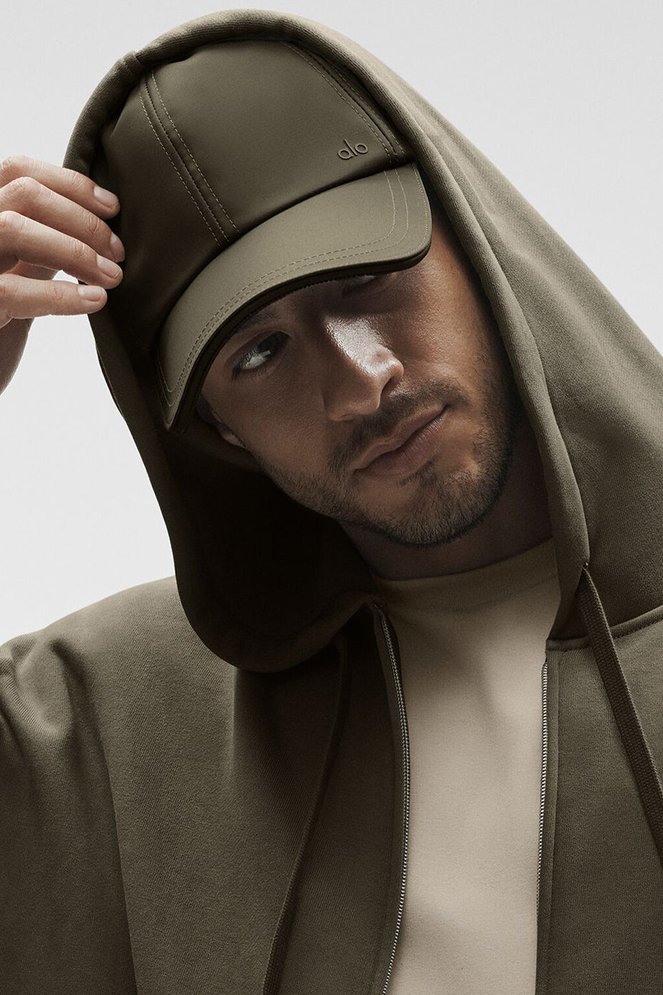 Satin Off-Duty Cap - Olive Tree - Image 4