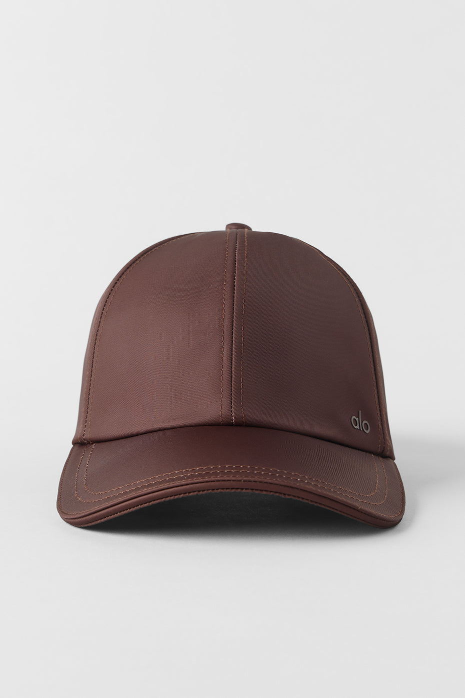 Satin Off-Duty Cap - Brownstone - Image 3