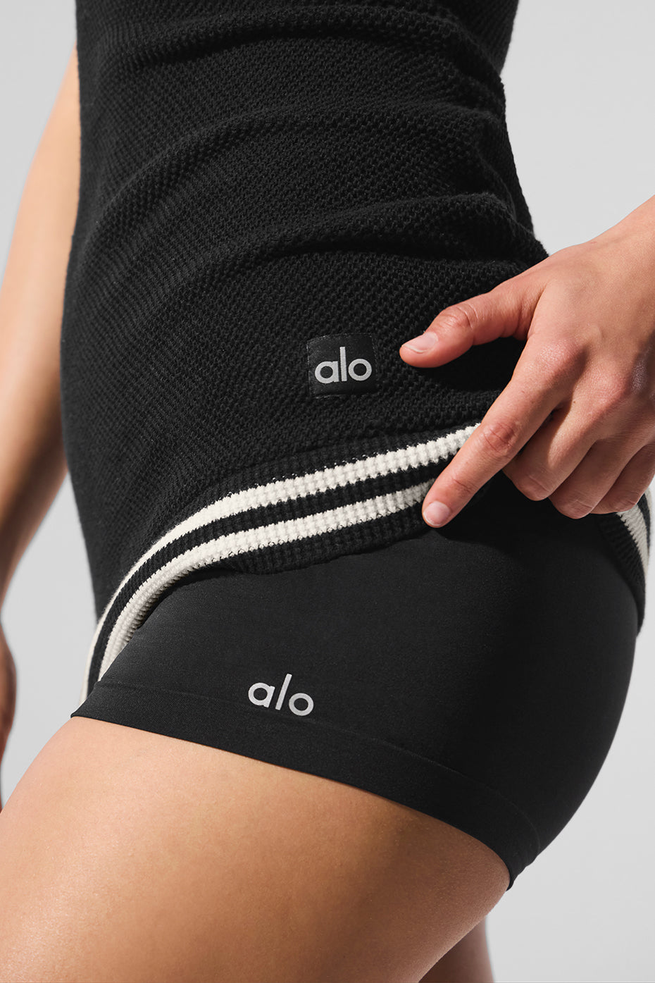 Sheer Glow Boyshort - Black - Image 6