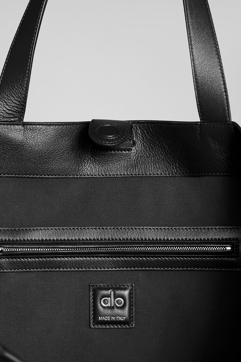 ALO Tranquility Tote - Black Suede - Image 6
