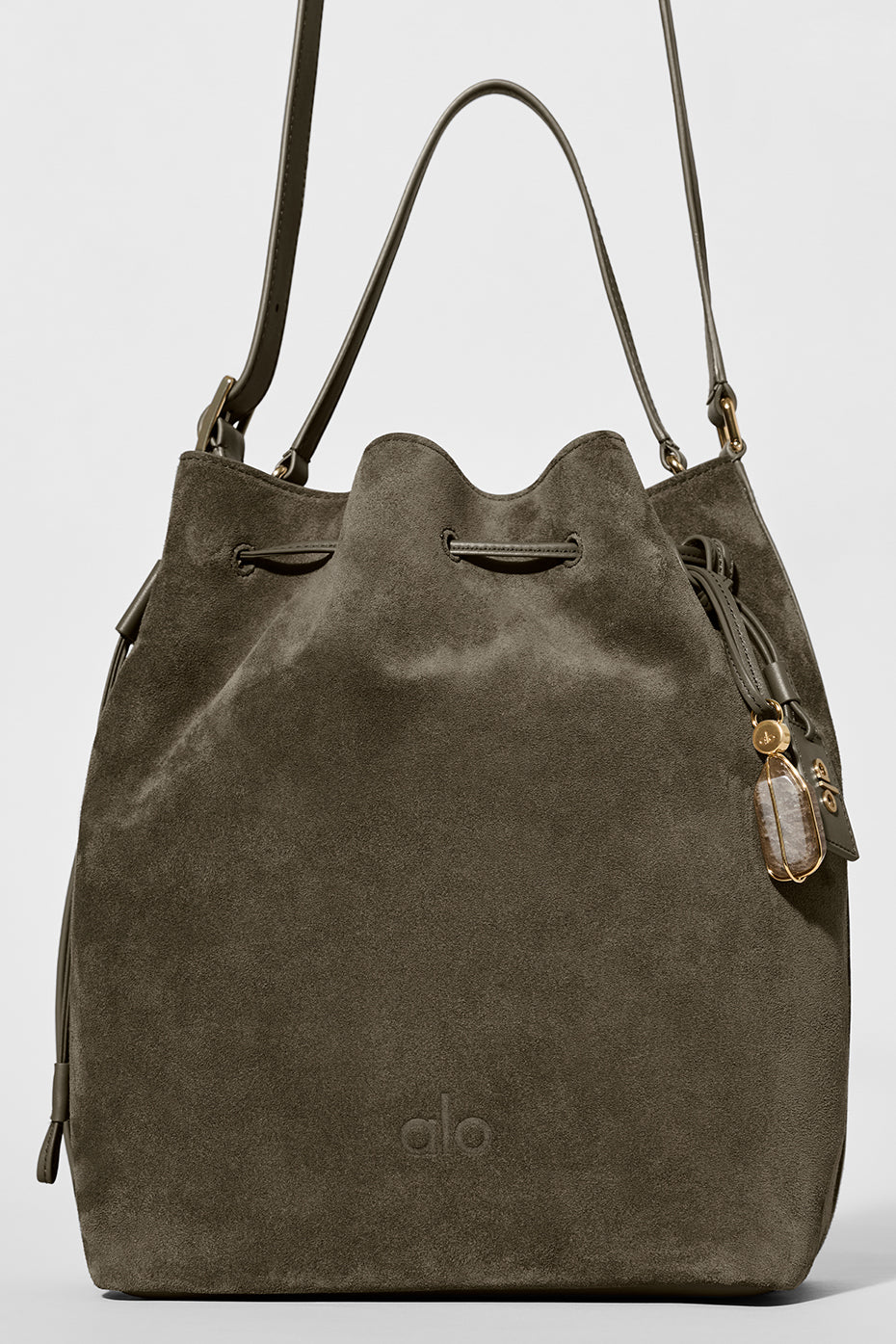 ALO Balance Bucket - Olive Tree Suede - Image 4