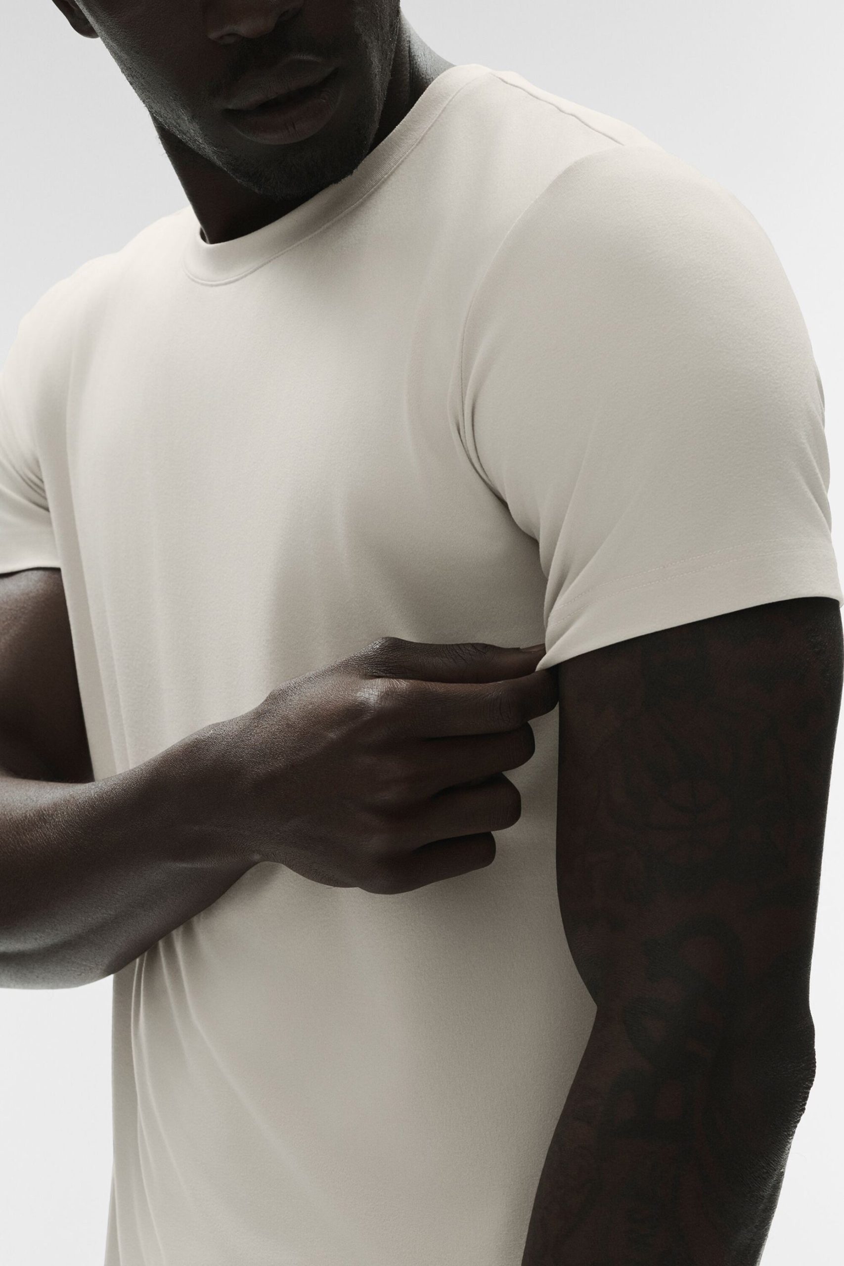 Conquer Reform Crewneck Short Sleeve - Bone - Image 3