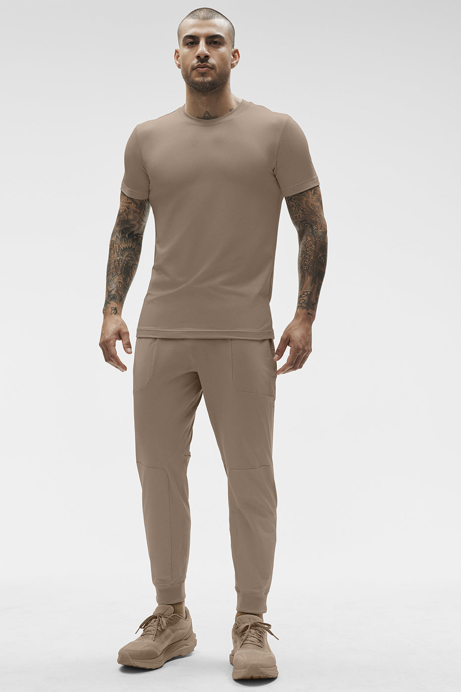 Conquer Reform Crewneck Short Sleeve - Gravel - Image 4