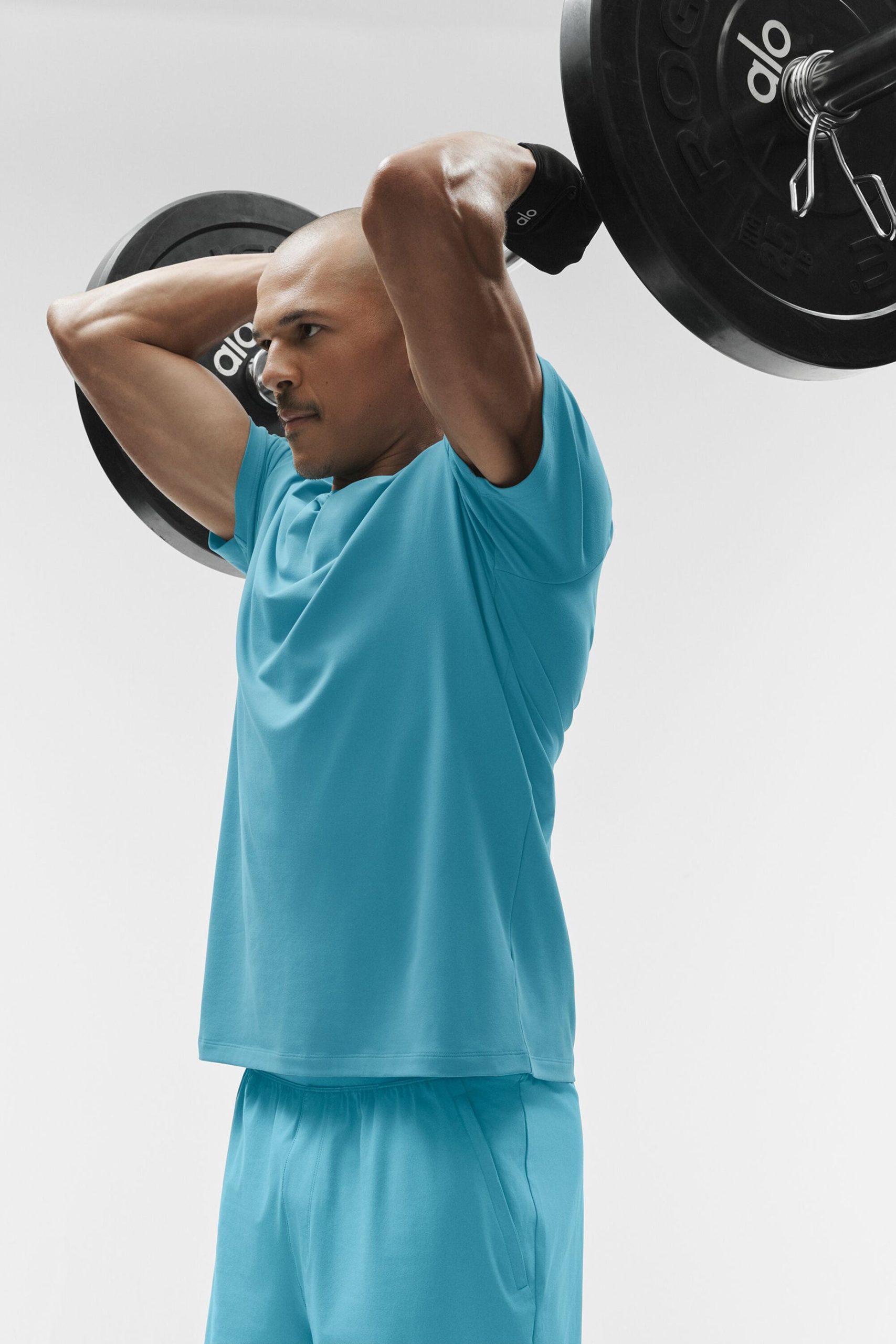 Conquer Reform Crewneck Short Sleeve - Blue Breeze - Image 4