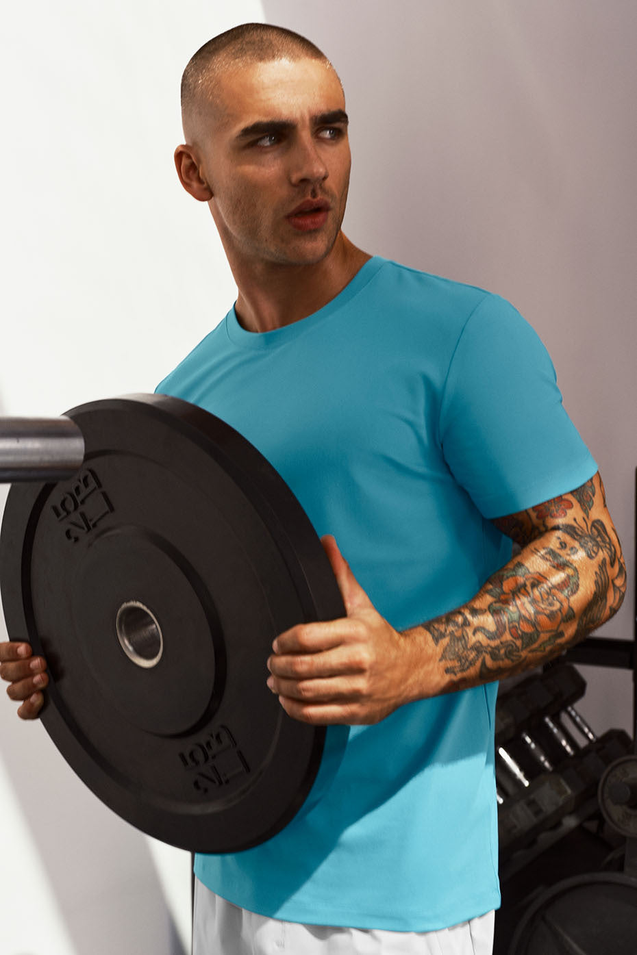 Conquer Reform Crewneck Short Sleeve - Blue Breeze