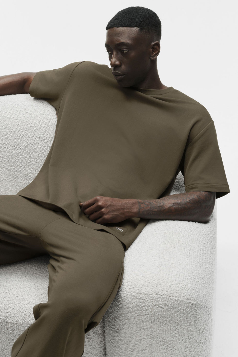 Double Take Short Sleeve - Olive Tree