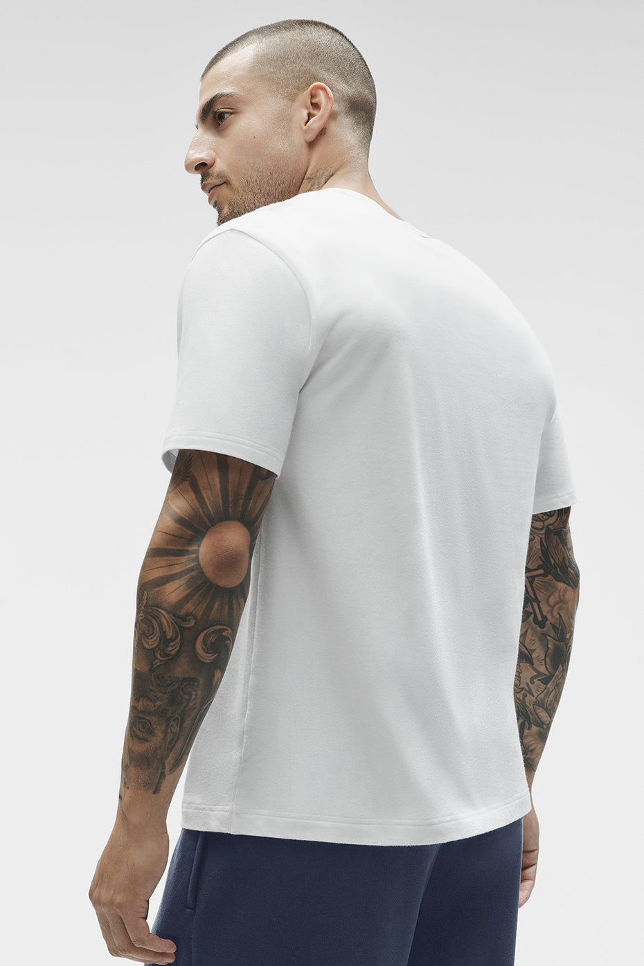 Essential Short Sleeve Street Tee - White - Image 3