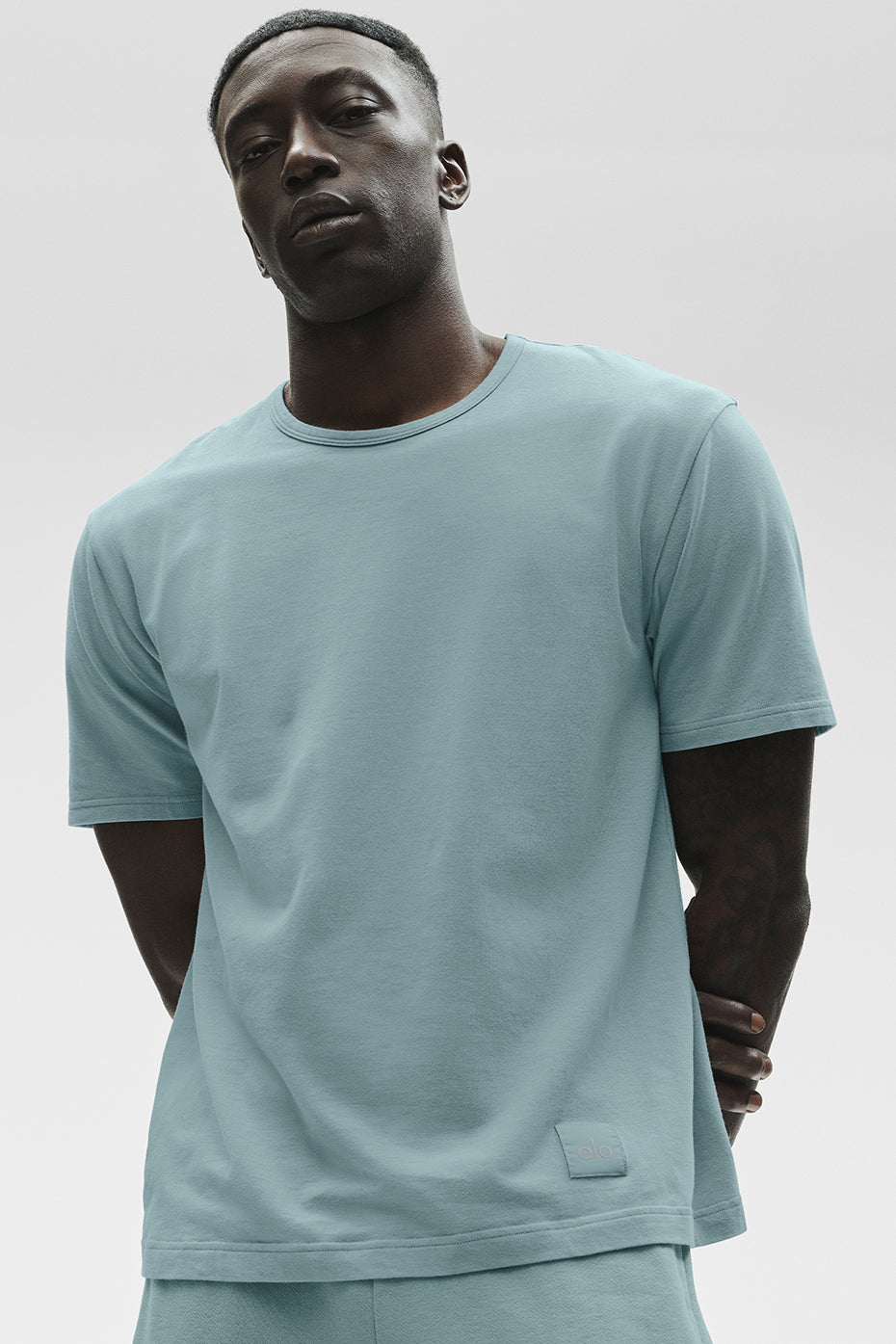 Essential Short Sleeve Street Tee - Desert Sage - Image 3