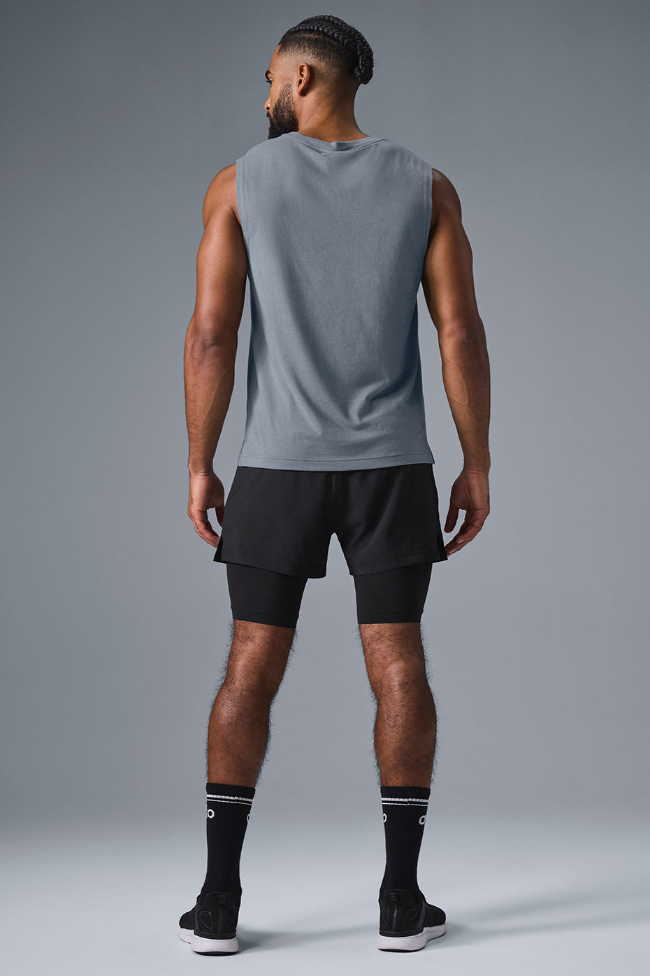 The Triumph Muscle Tank - Steel Grey - Image 2