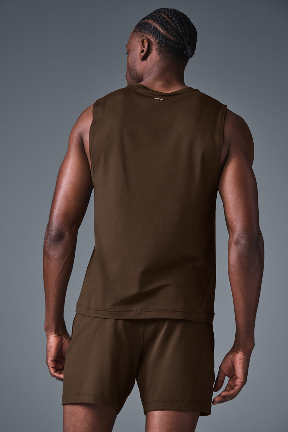 Conquer Muscle Tank - Espresso - Image 2