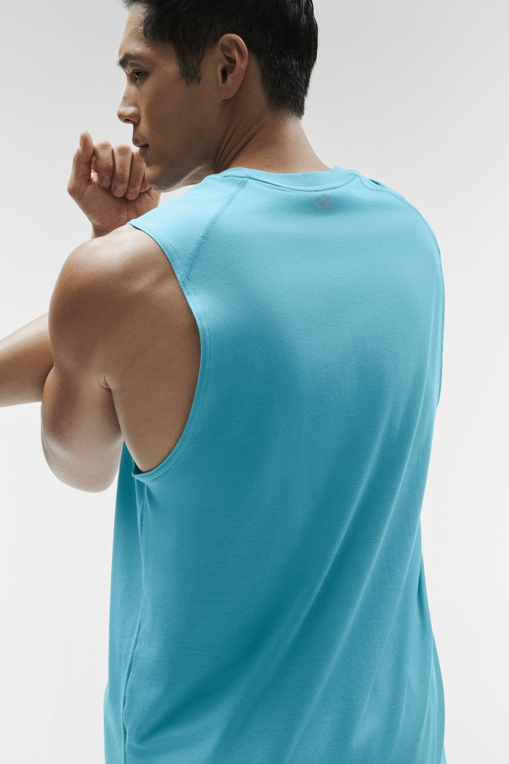 ALO Vapor Muscle Tank - Blue Breeze - Image 2