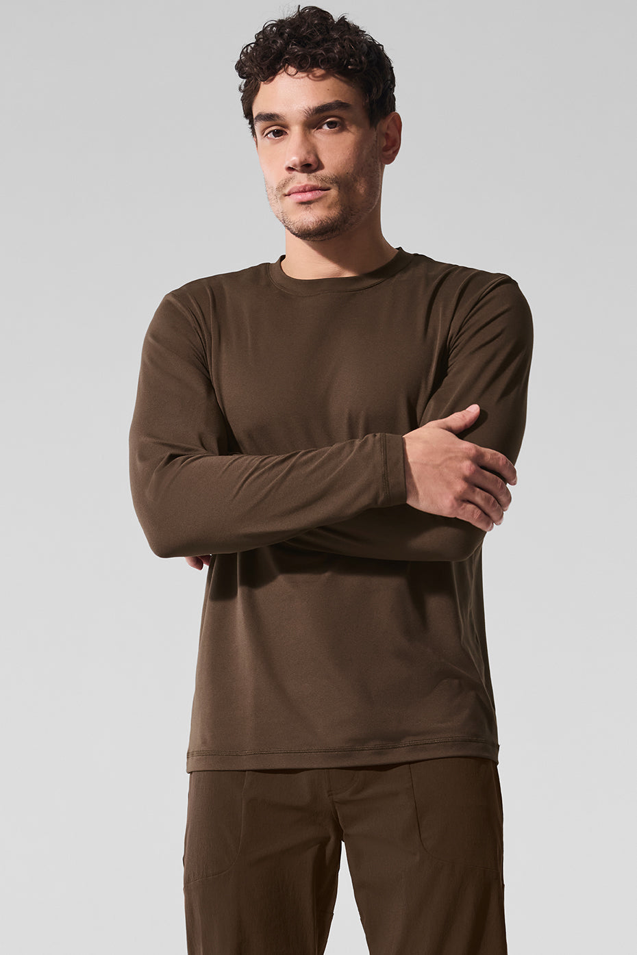 Conquer Reform Crewneck Long Sleeve - Espresso - Image 4