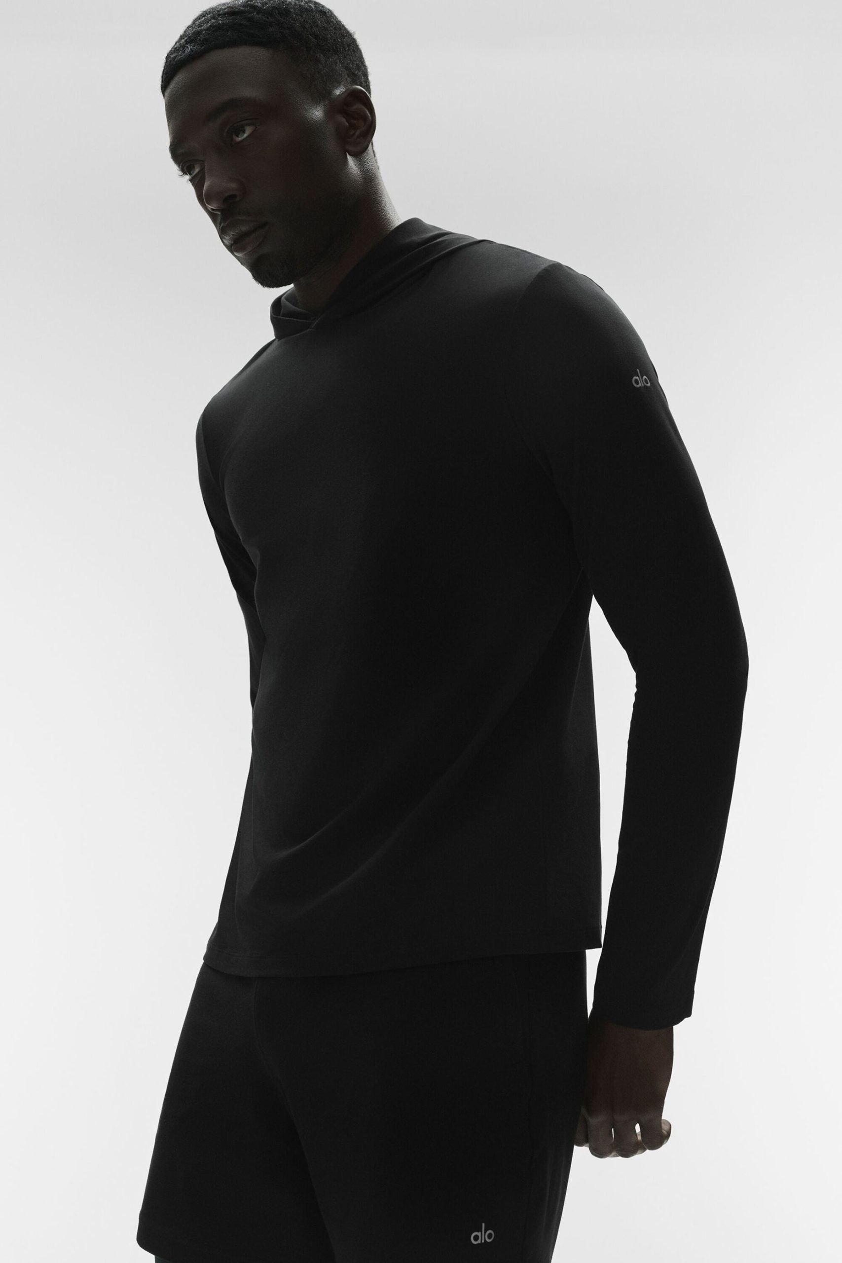 Conquer Reform Long Sleeve With Hood - Black - Image 3