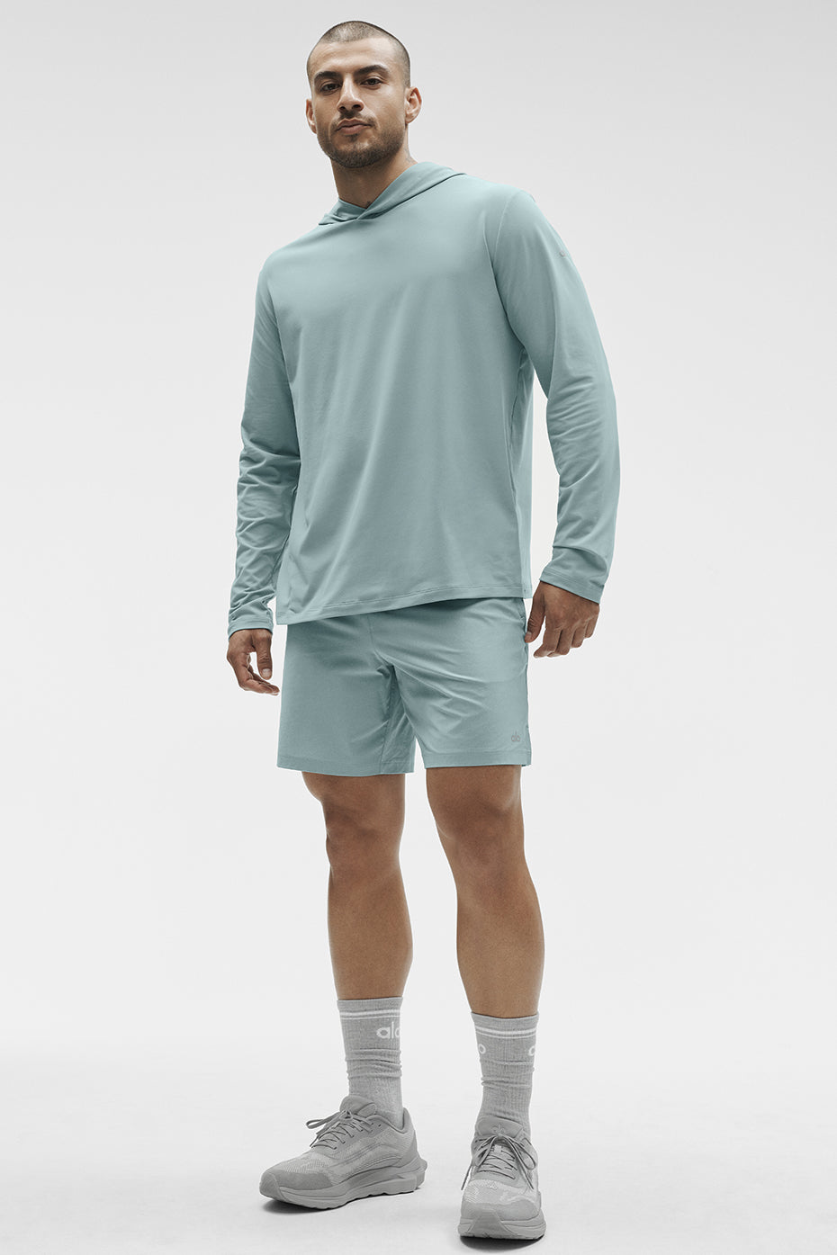 Conquer Reform Long Sleeve With Hood - Desert Sage - Image 6