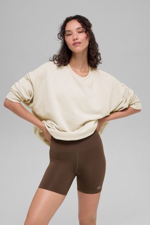 Chill Crew Neck Pullover - Bone