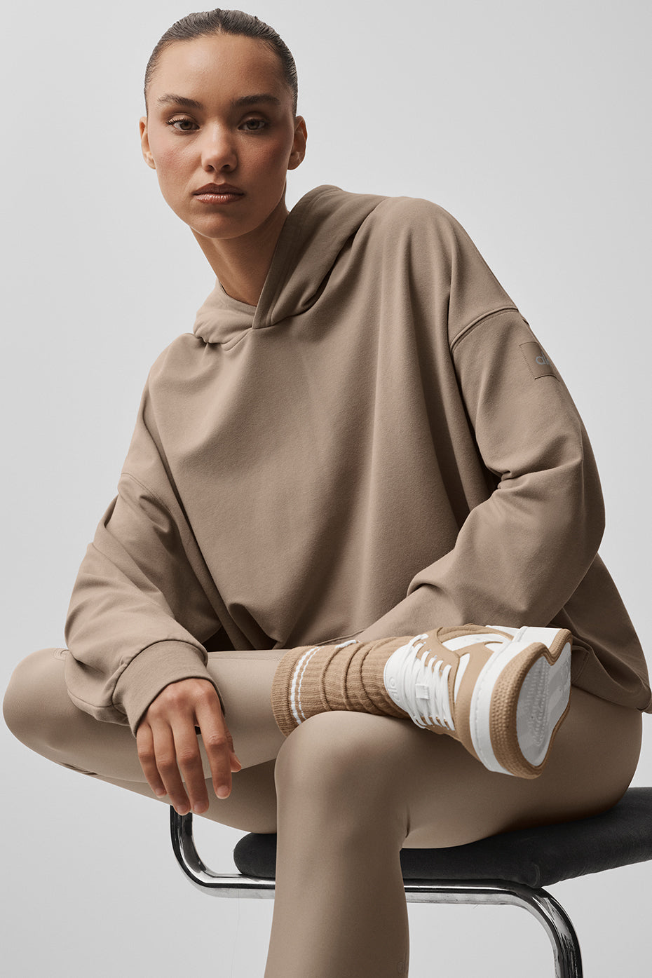 Double Take Hoodie - Gravel - Image 4