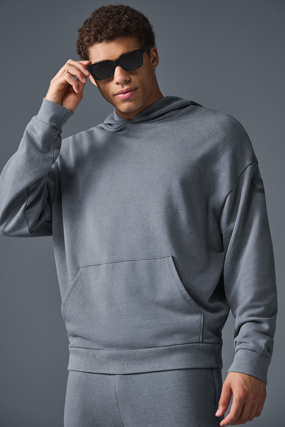 Chill Vintage Wash Hoodie - Steel Grey Wash - Image 3
