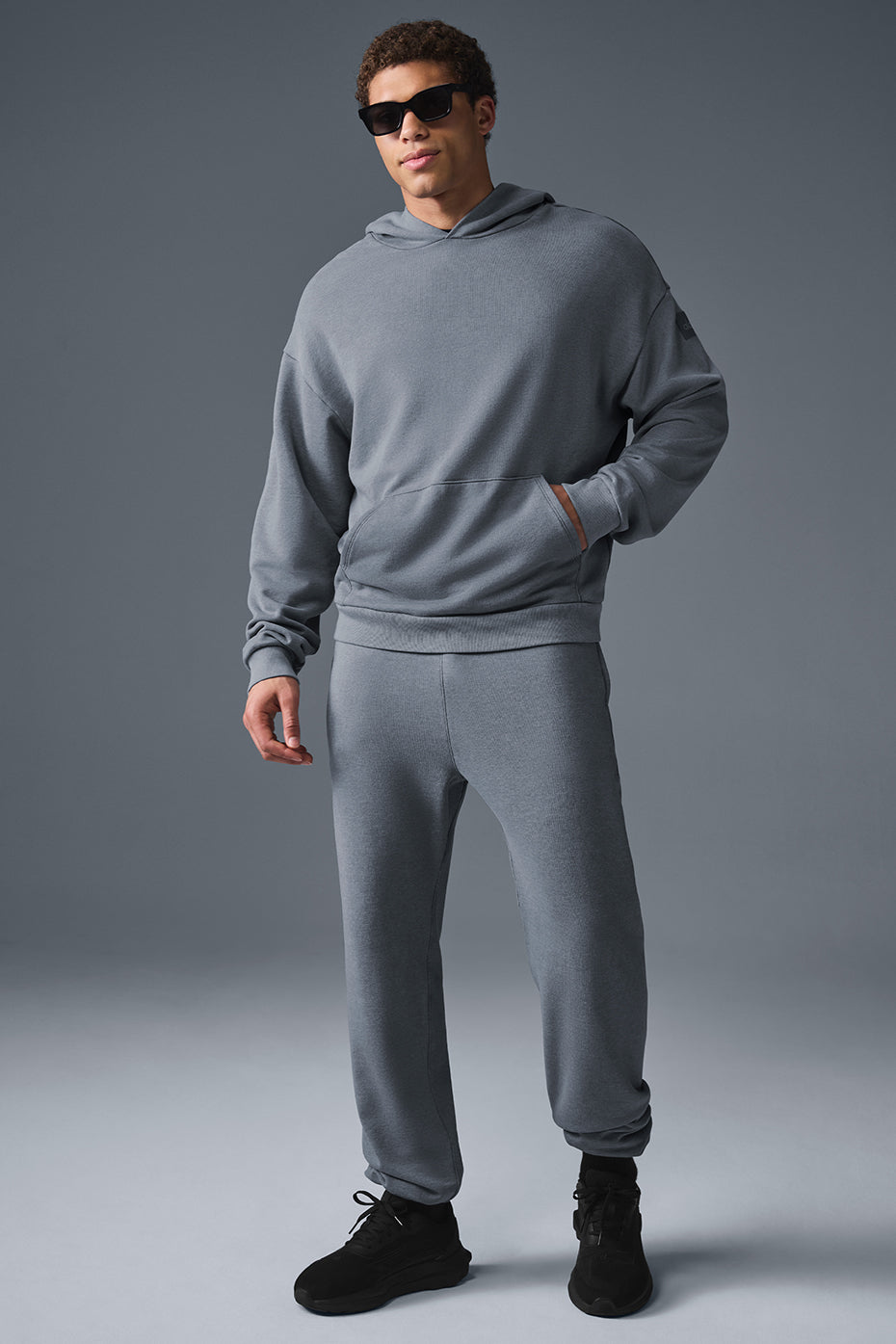 Chill Vintage Wash Hoodie - Steel Grey Wash - Image 4