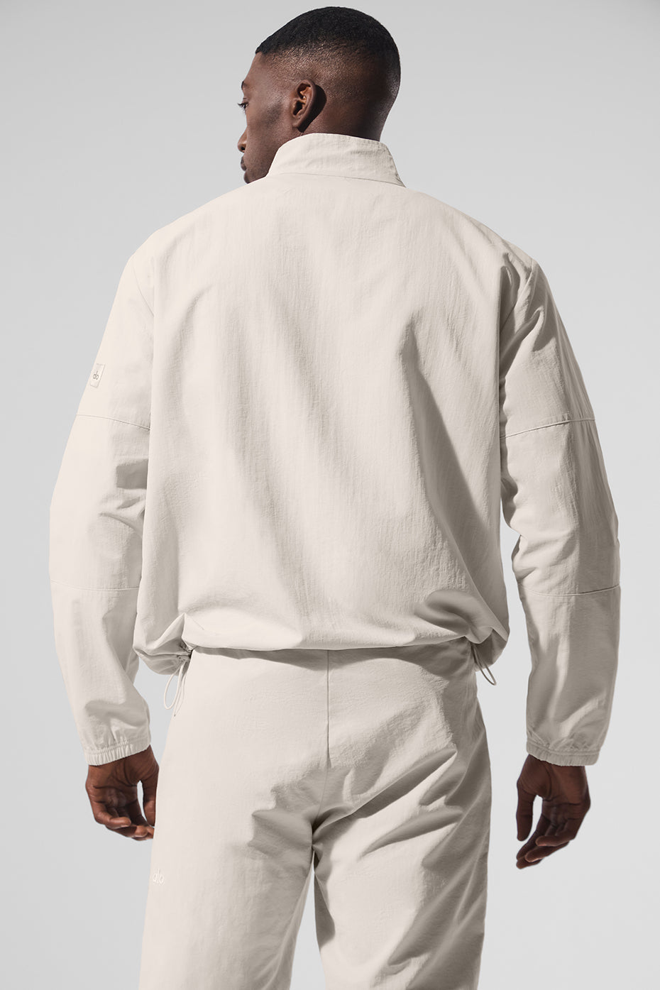 Light Weight Takeaway Track Pullover - Bone - Image 2