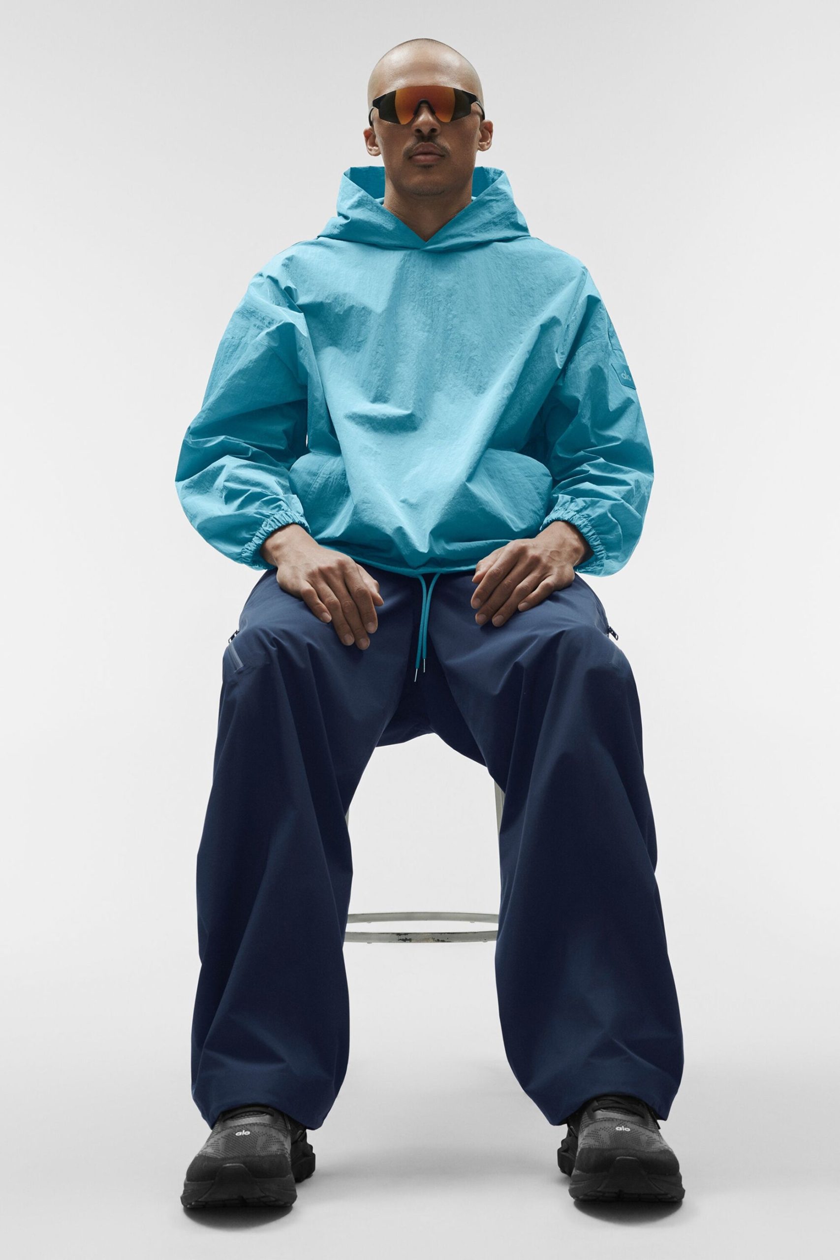 Axis Hooded Pullover - Blue Breeze - Image 6