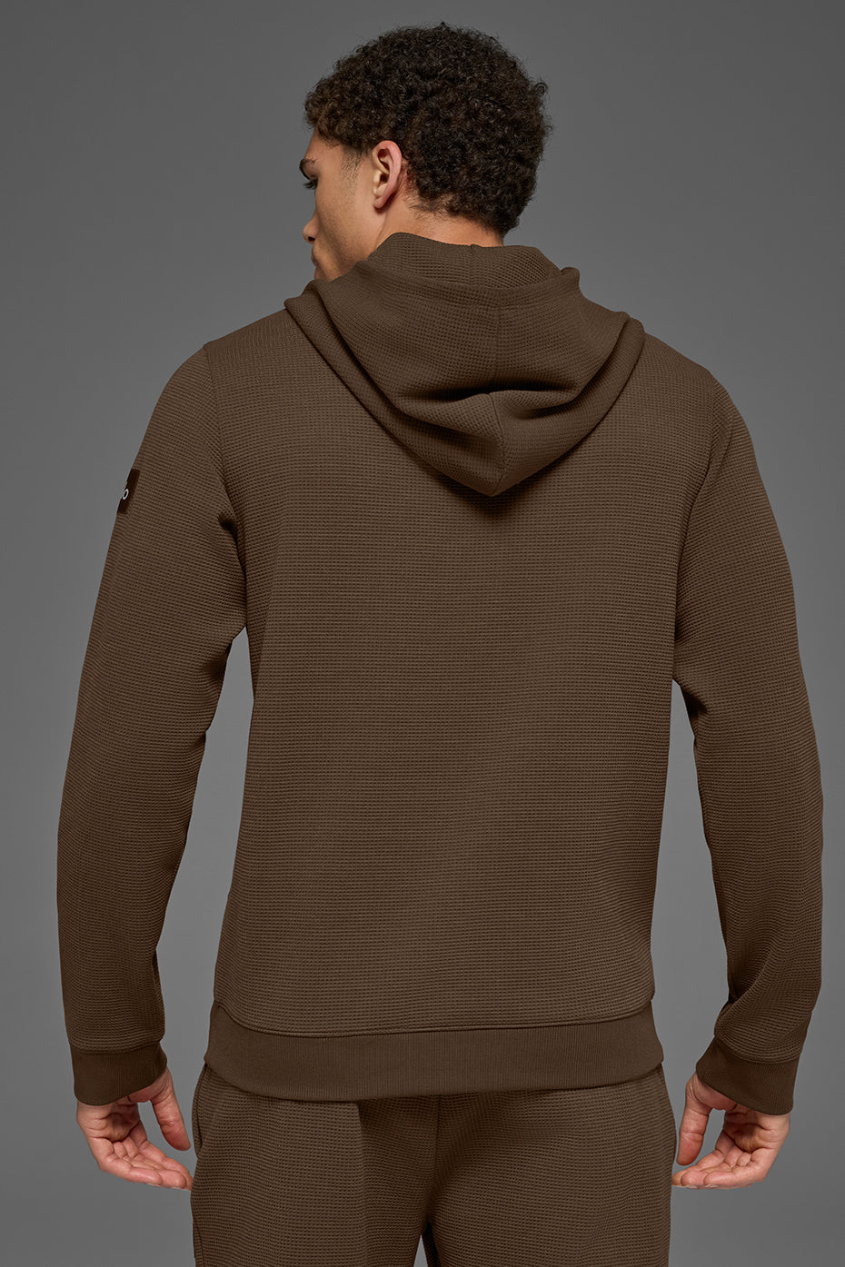 Waffle Lounge Hoodie - Espresso - Image 4