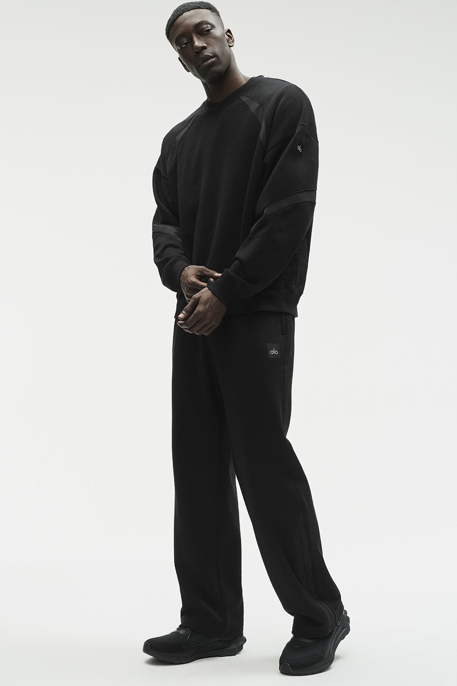 Field Crew Neck Sweatshirt - Black - Image 5