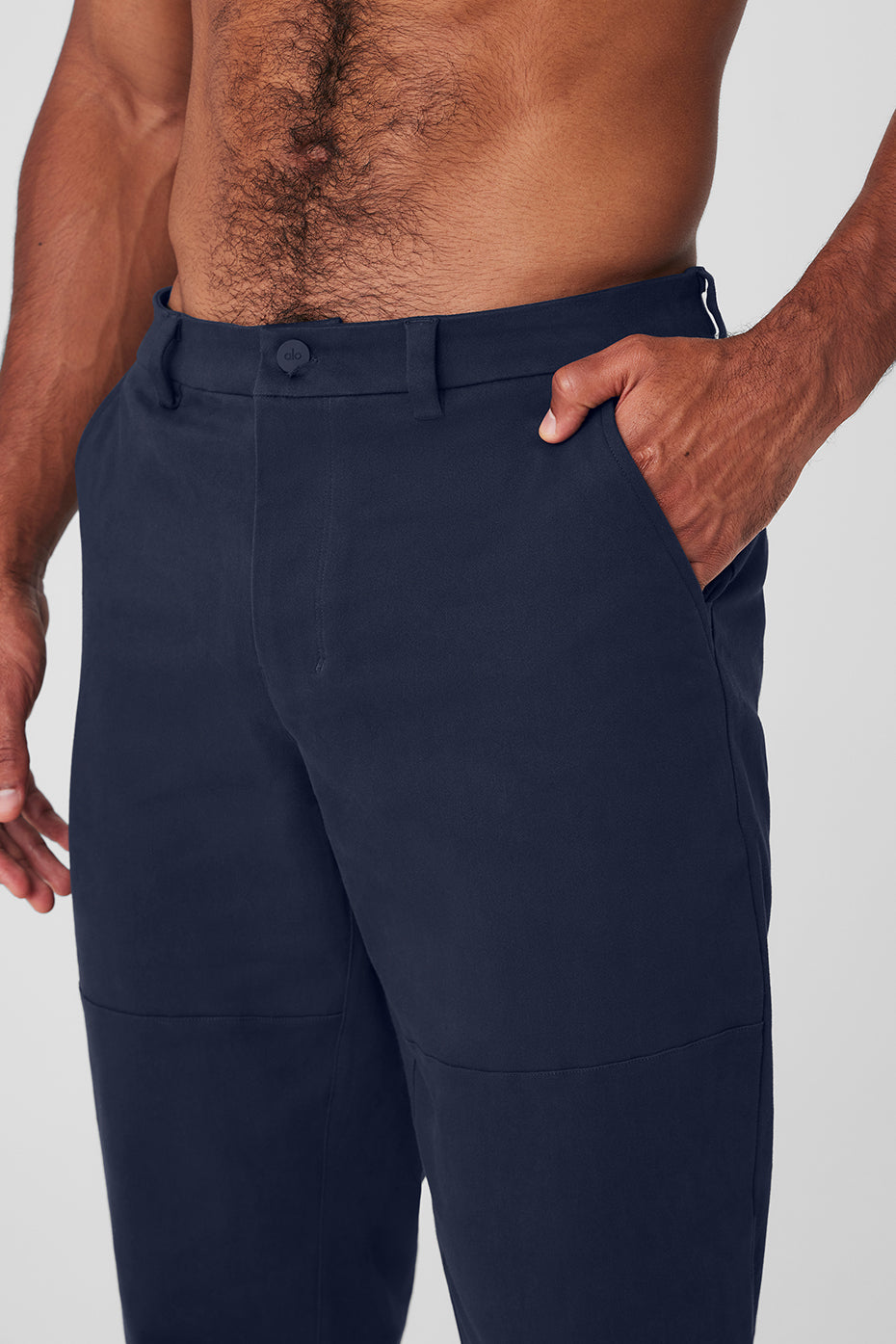 Edition Sueded Pant - Navy - Image 4