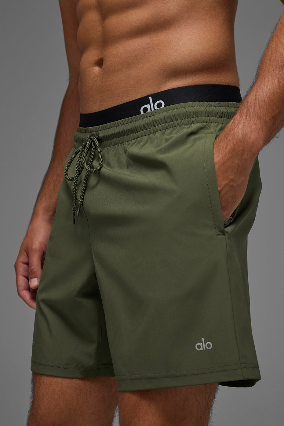 7 Circuit Short - Green Olive - Image 3