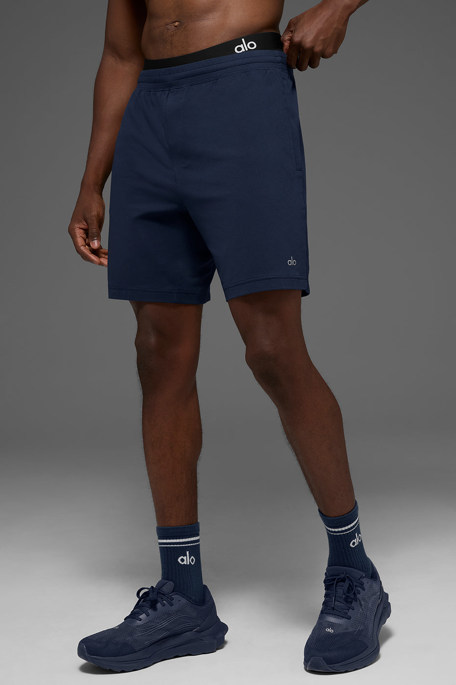 7 Conquer React Performance Short - Navy - Image 3