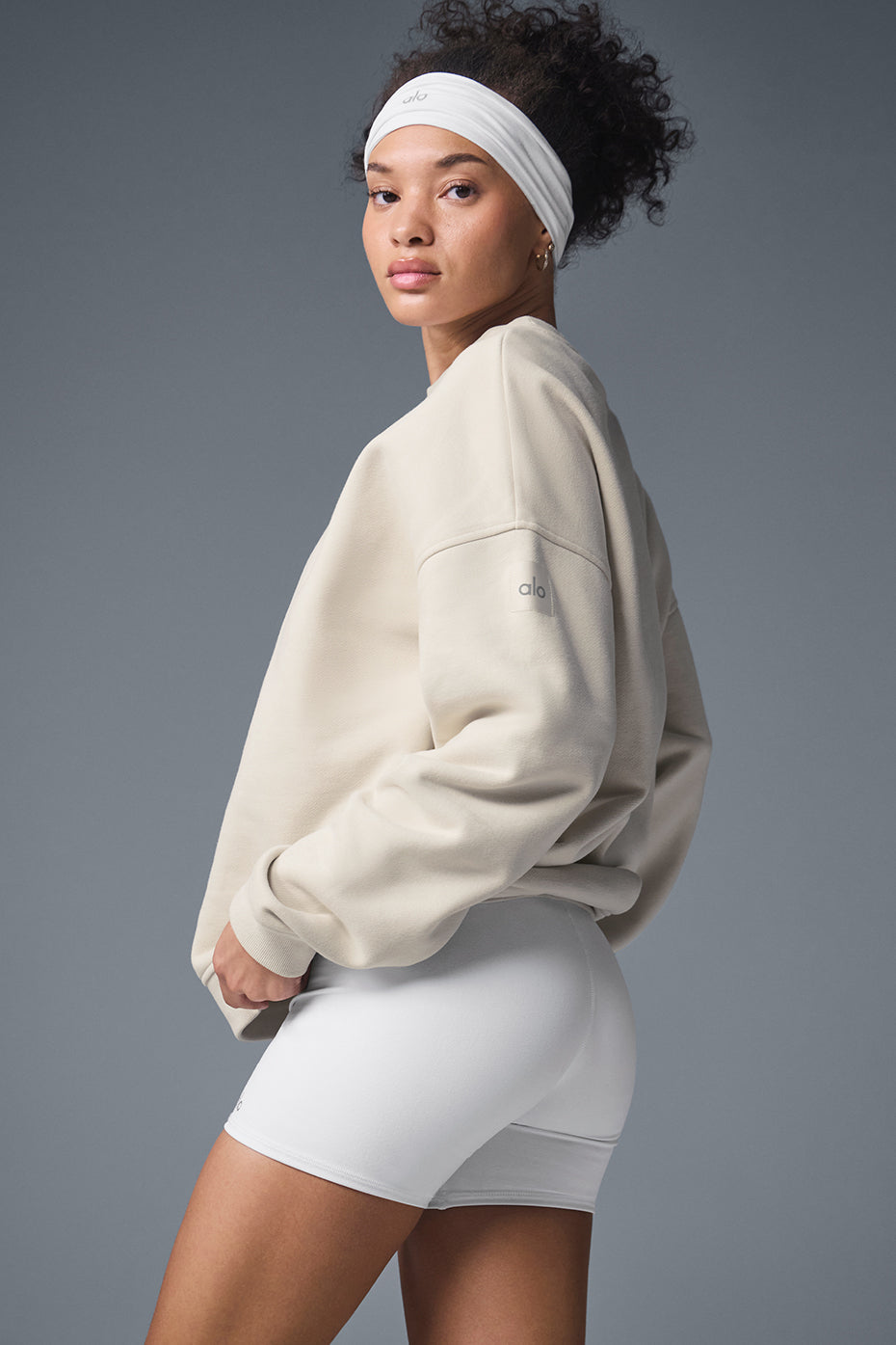 Renown Heavy Weight Crew Neck Pullover - Bone - Image 2