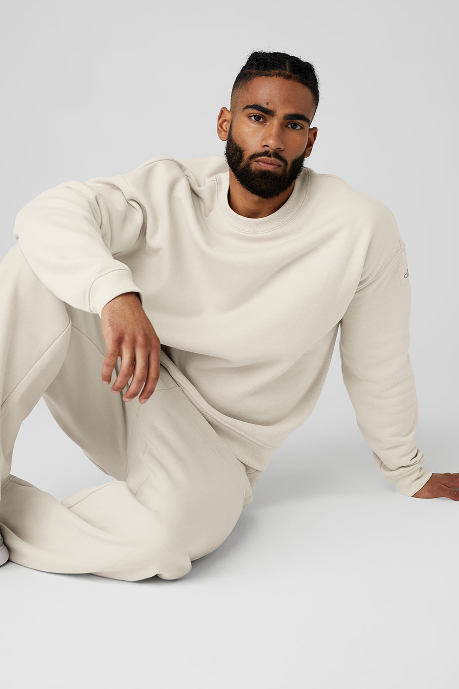 Renown Heavy Weight Crew Neck Pullover - Bone - Image 5