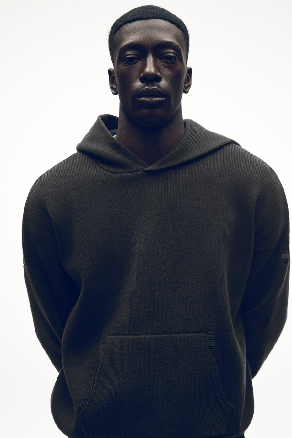 Scholar Hooded Sweater - Anthracite