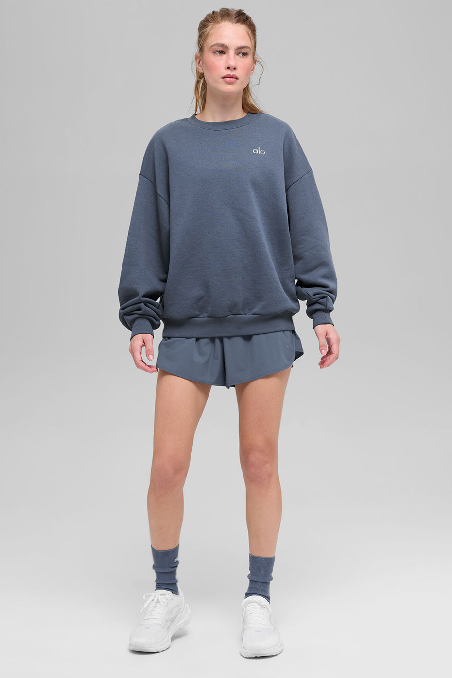 Accolade Crew Neck Pullover - Bluestone - Image 4