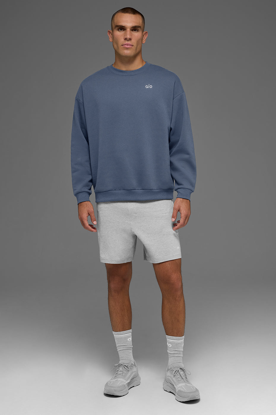 Accolade Crew Neck Pullover - Bluestone - Image 5