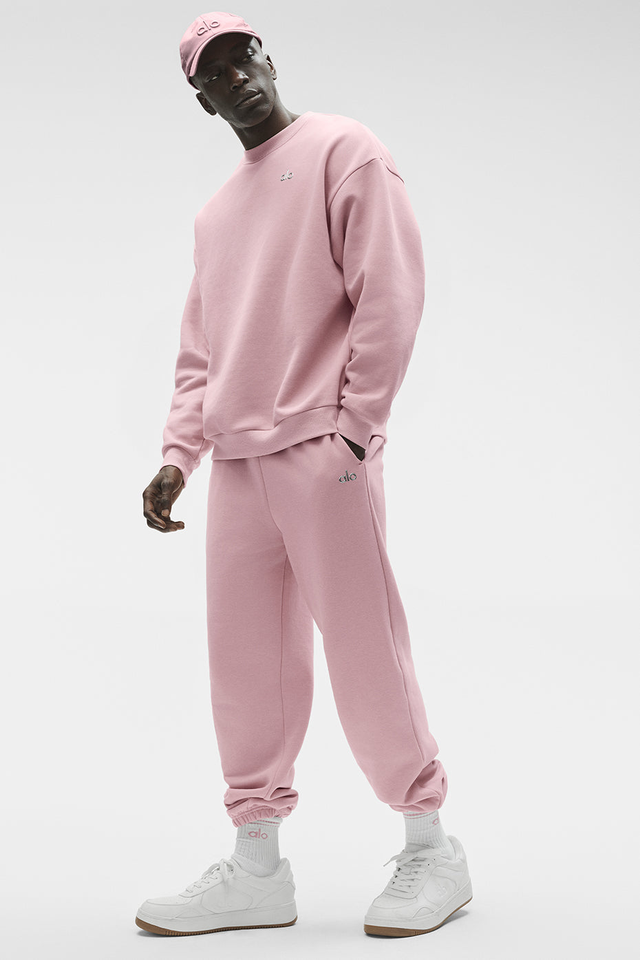 Accolade Crew Neck Pullover - Vintage Pink - Image 5