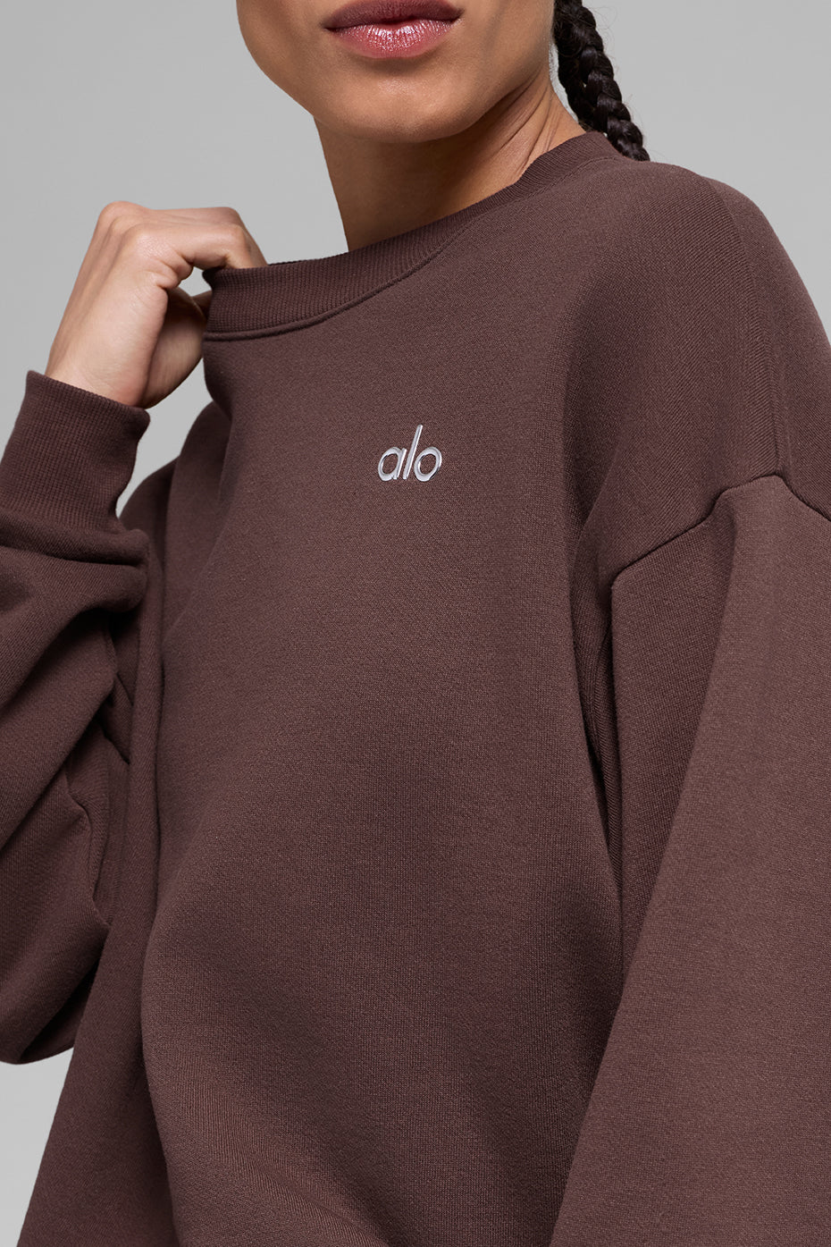 Accolade Crew Neck Pullover - Brownstone - Image 3