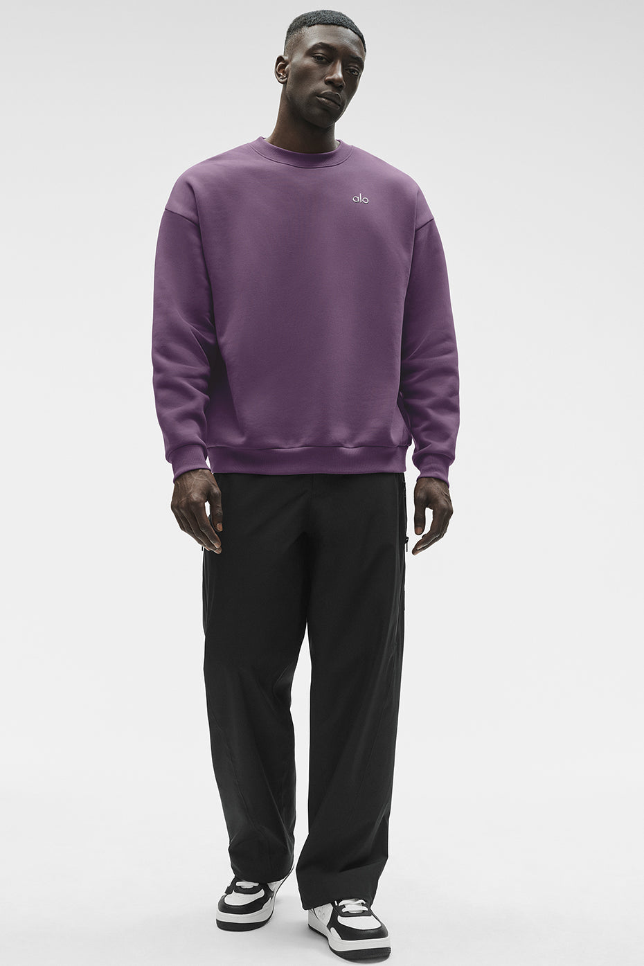 Accolade Crew Neck Pullover - Plum Kiss - Image 5