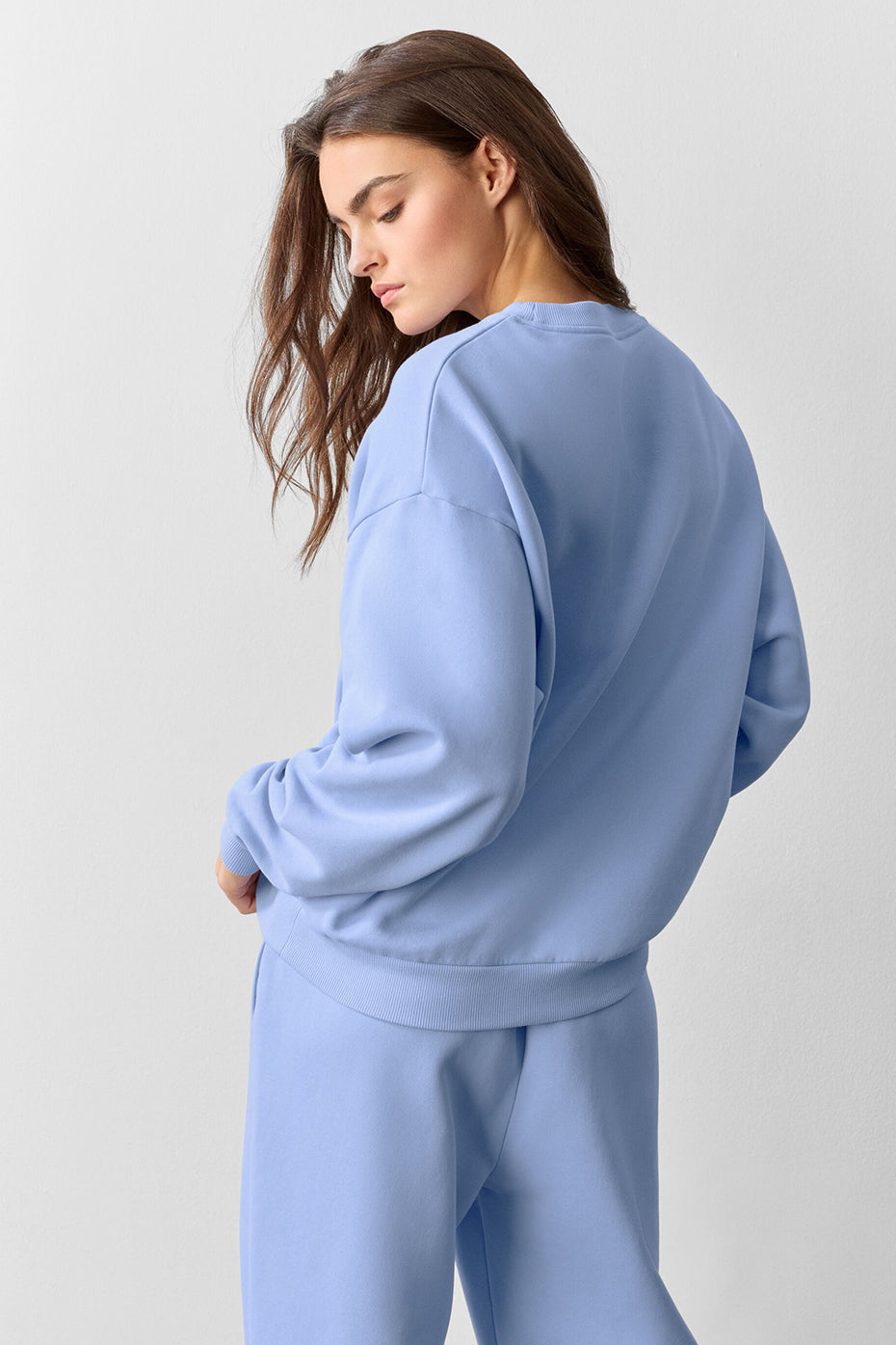 Accolade Crew Neck Pullover - Light Provence Blue - Image 2