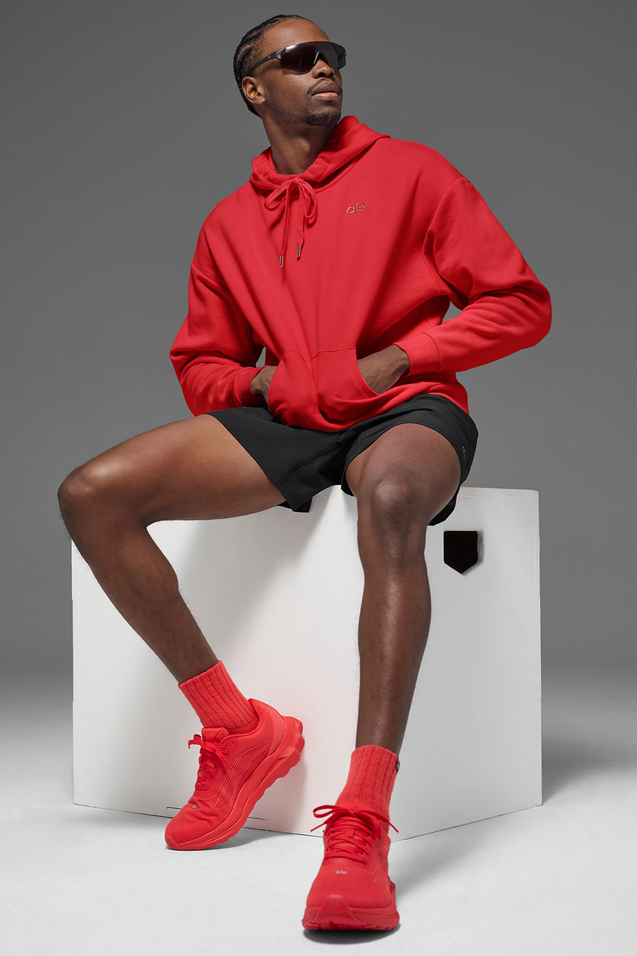 Accolade Hoodie - Bright Red - Image 4
