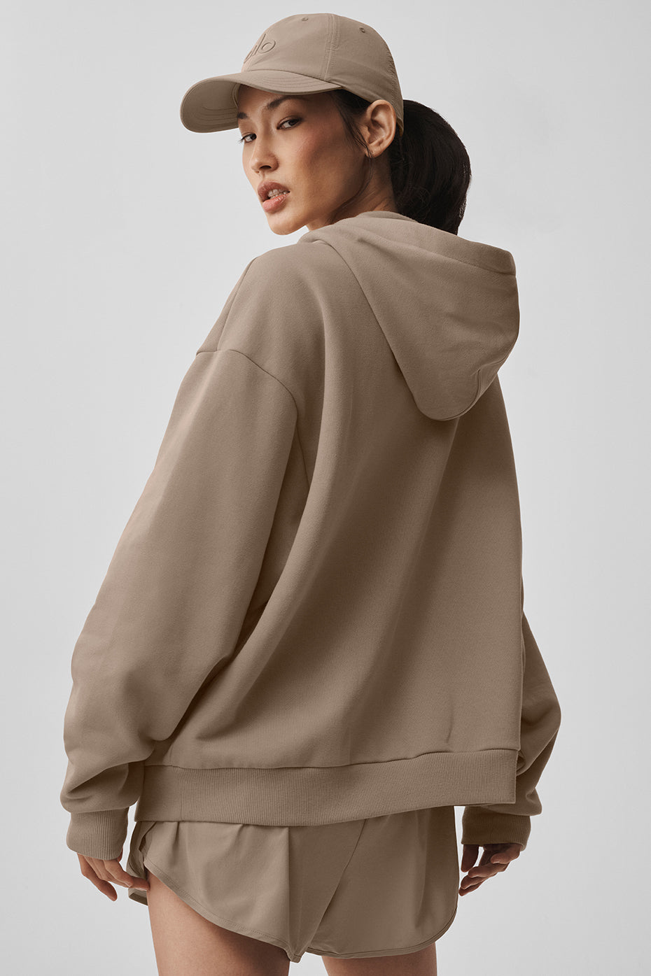 Accolade Full Zip Hoodie - Gravel - Image 3