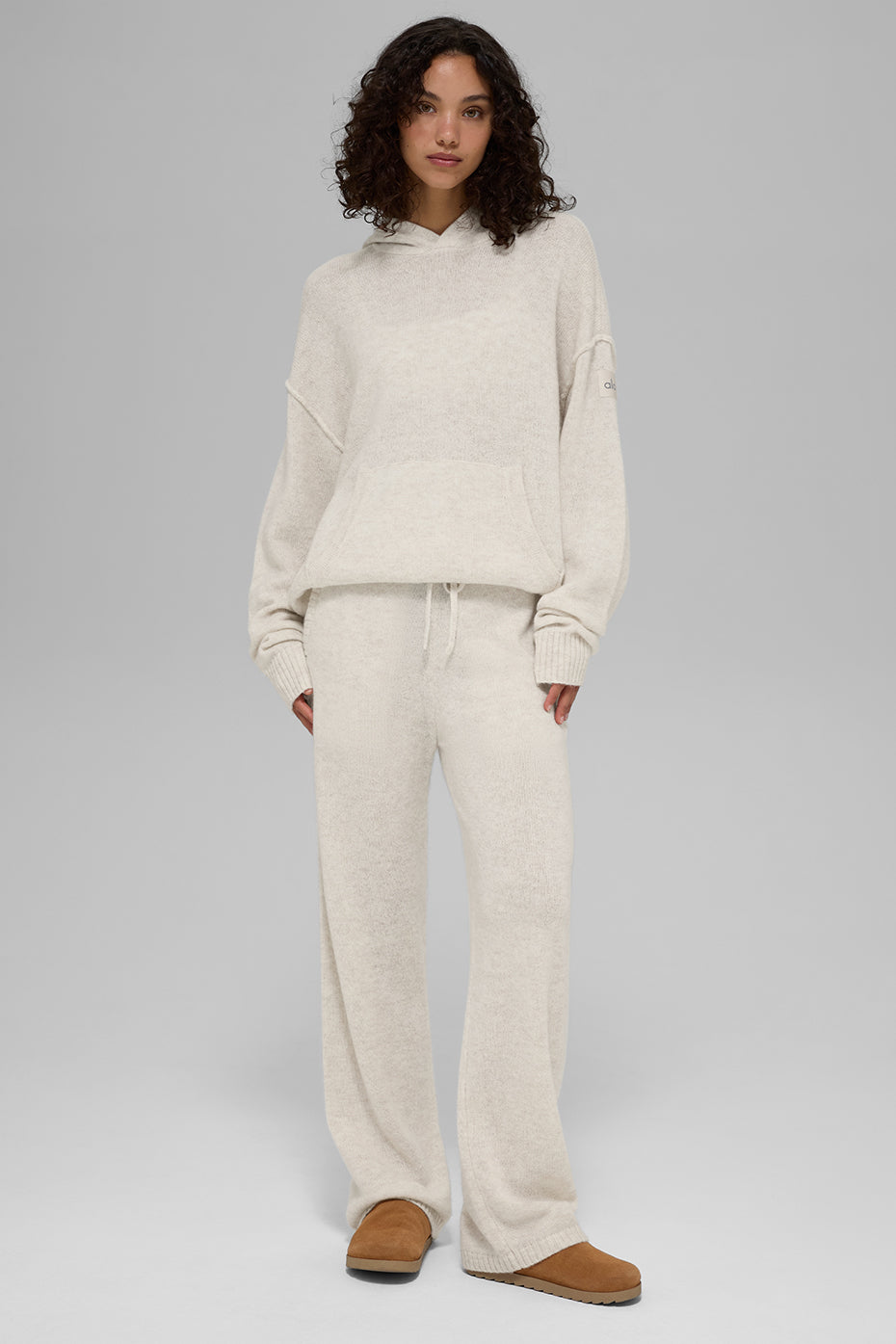 Wool?Cashmere New Class Hoodie - Bone Heather - Image 5