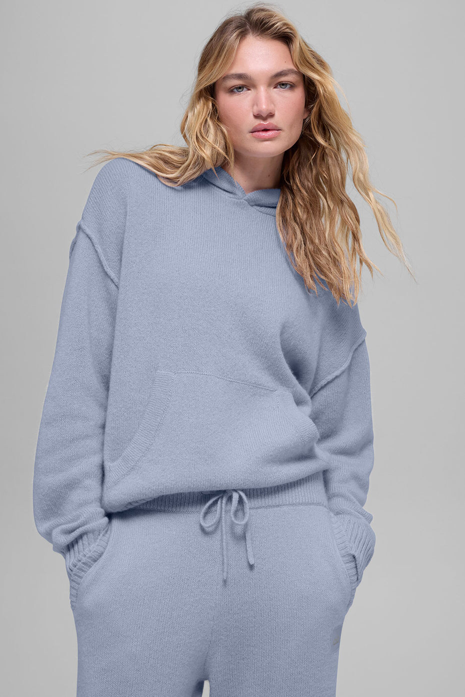 Wool?Cashmere New Class Hoodie - Winter Frost