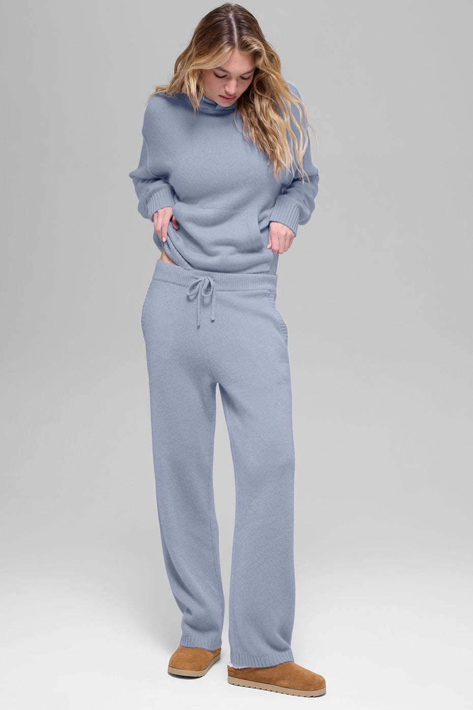 Wool?Cashmere New Class Hoodie - Winter Frost - Image 4