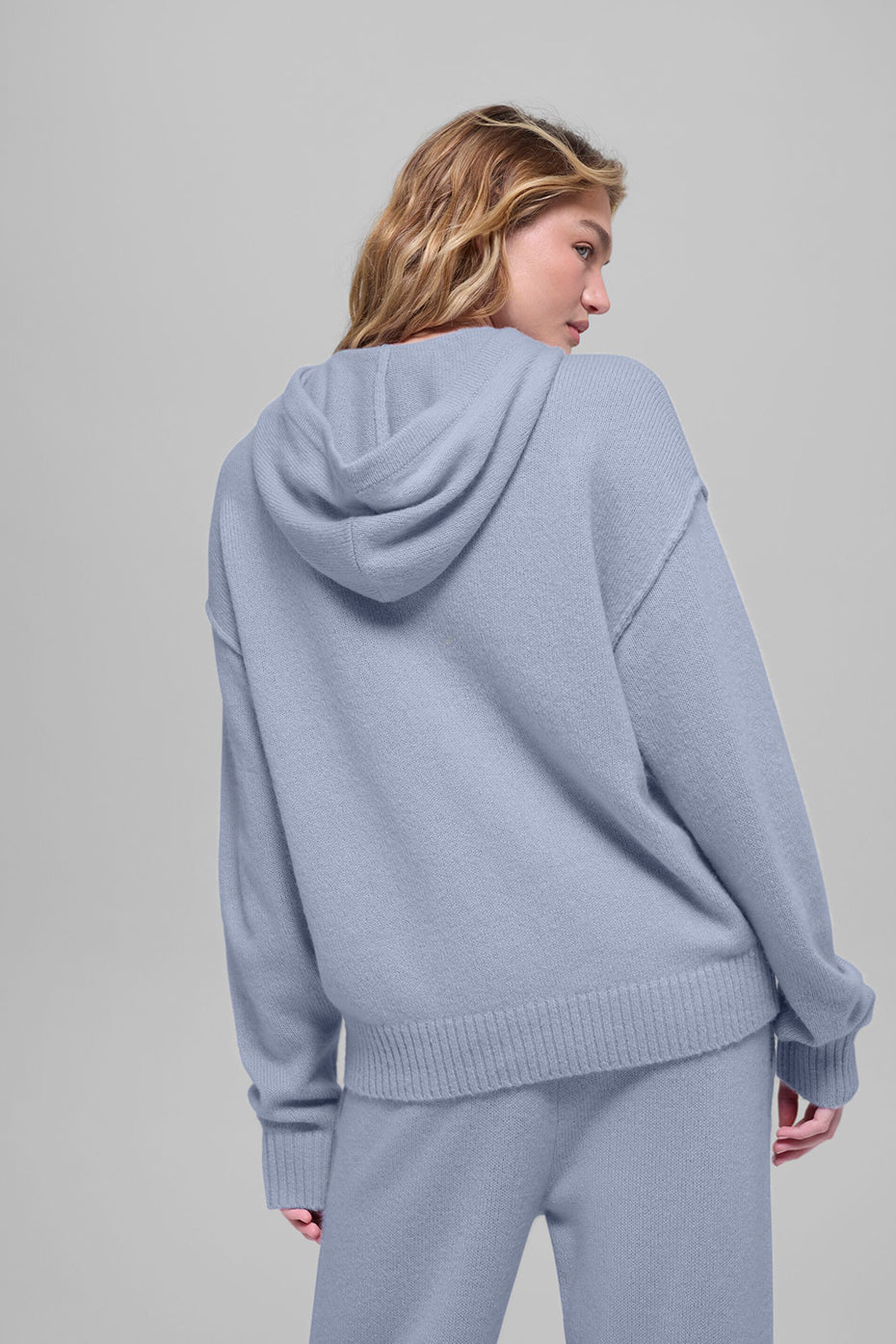 Wool?Cashmere New Class Hoodie - Winter Frost - Image 2