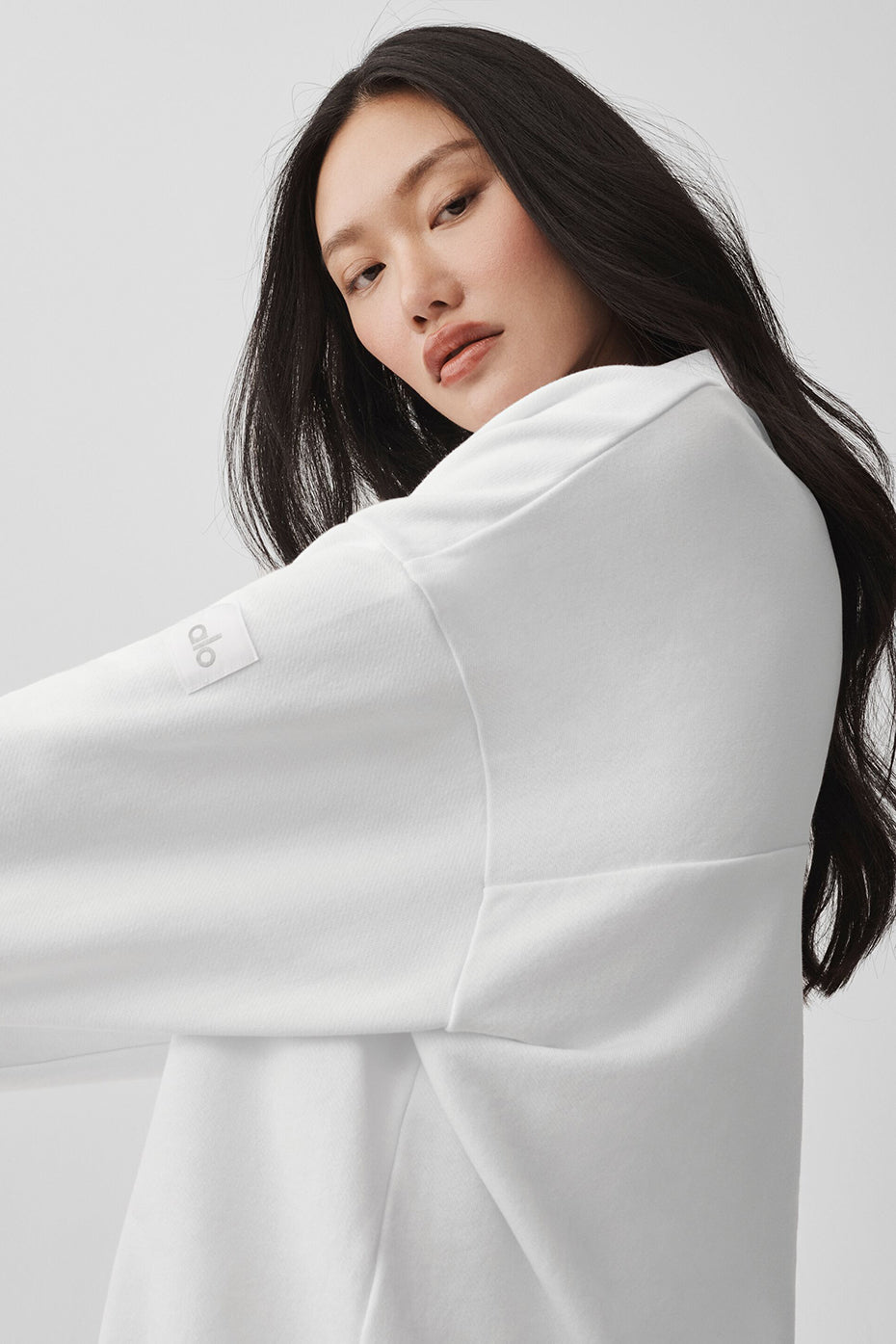 Take It Easy Long Sleeve Henley Pullover - White - Image 5
